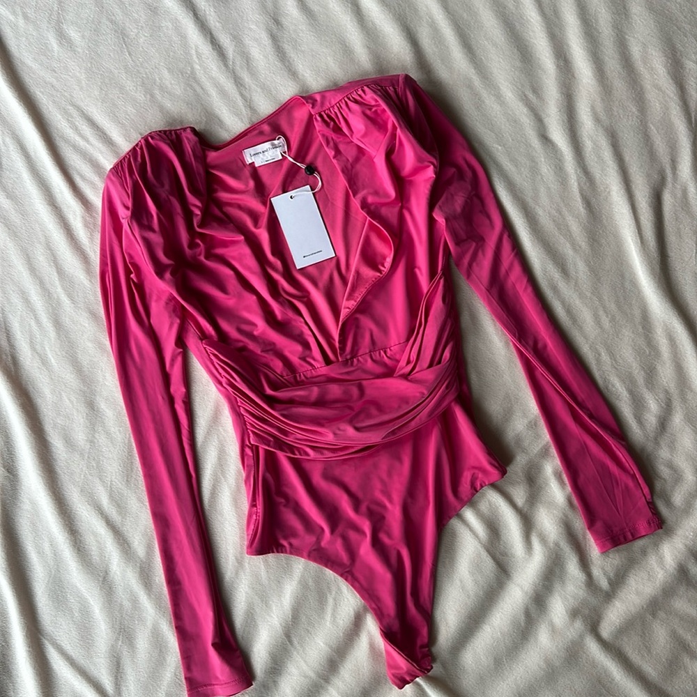 Lovers and Friends Pink Bodysuit